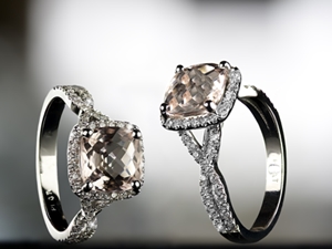 Morganite Engagement Ring